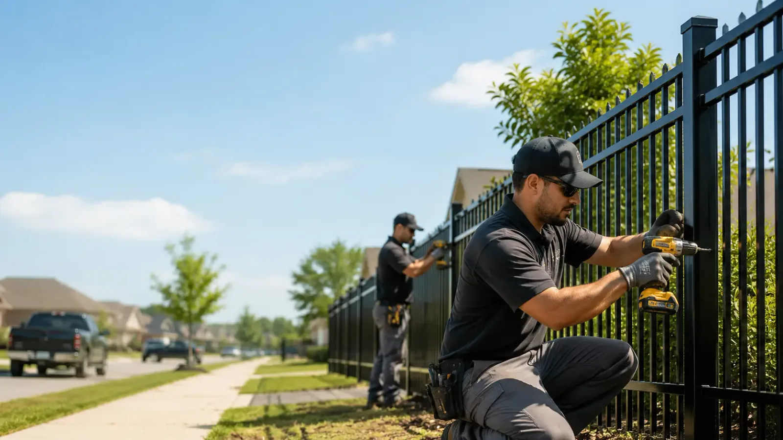 Metal Fence Installation in Caldwell, KS